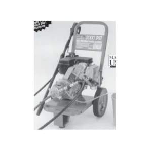 Pressure Washer Model 2002CWT From DEVILBISS - Equipment Image
