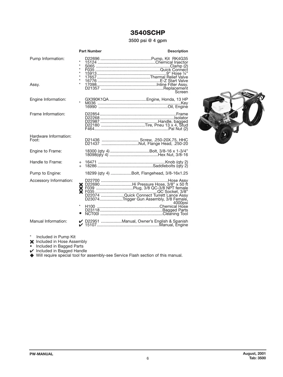 DEVILBISS, 3540SCHP, IPL.1