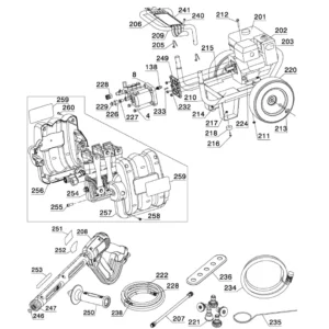 DEWALT Pressure Washer DP3100-2 - Model Identification Image