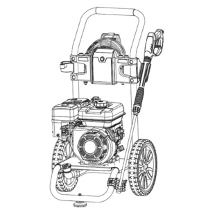 Pressure Washer Model XP3100PW From DUROMAX - Equipment Image