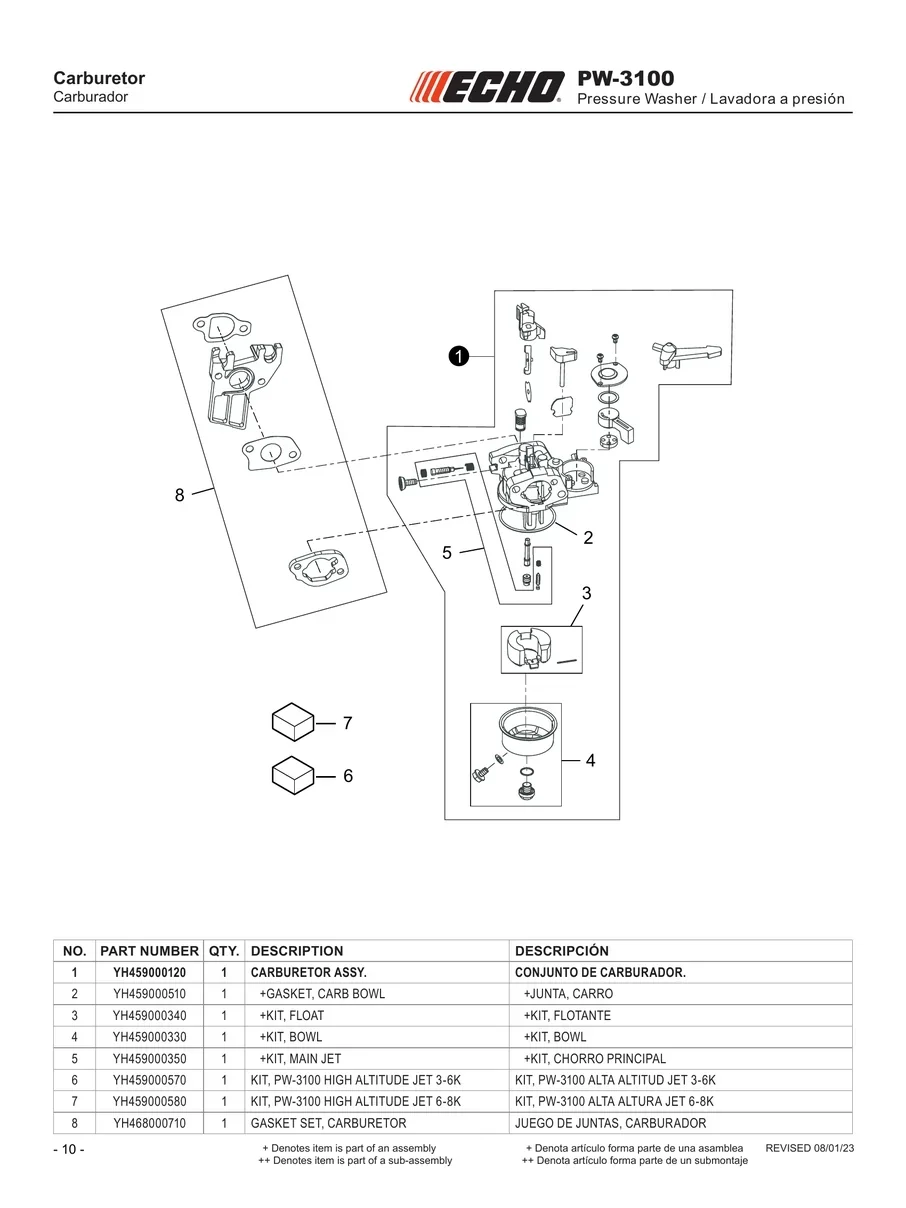 ECHO, PW-3100, IPL.10