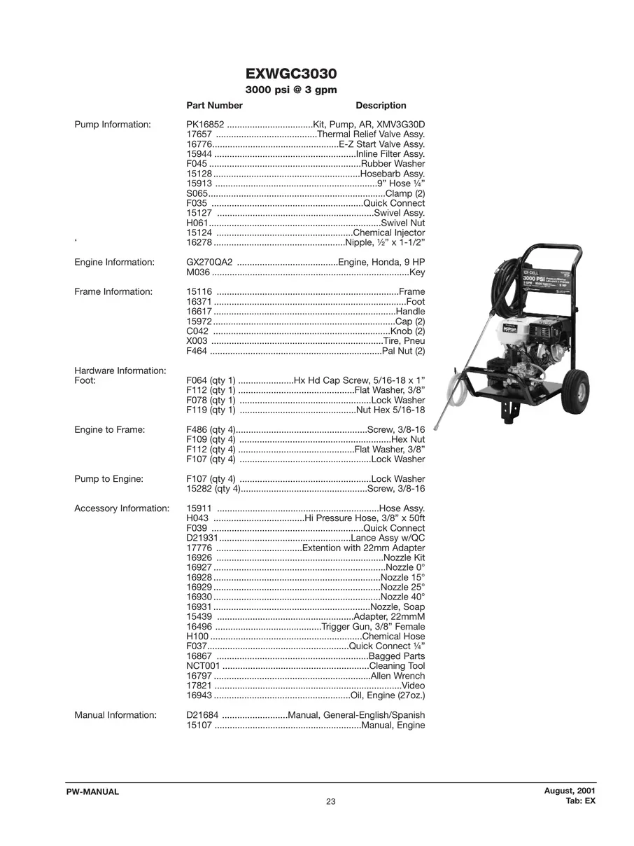 EXCELL, EXWGC3030, IPL.1