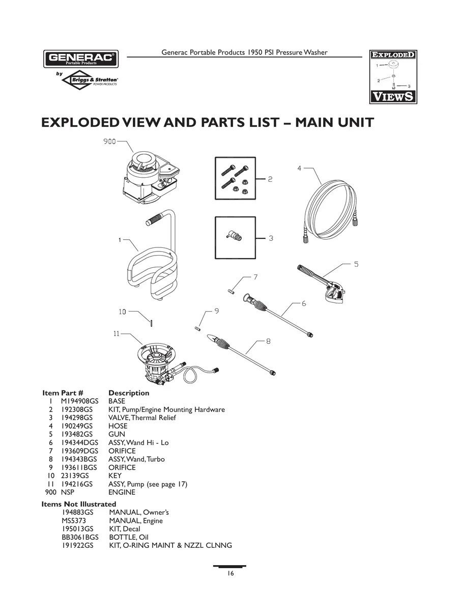 GENERAC, 020218-0, IPL.16