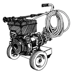 GENERAC Pressure Washer 0502-0 - Model Identification Image