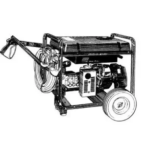 GENERAC Pressure Washer 0606-0 - Model Identification Image