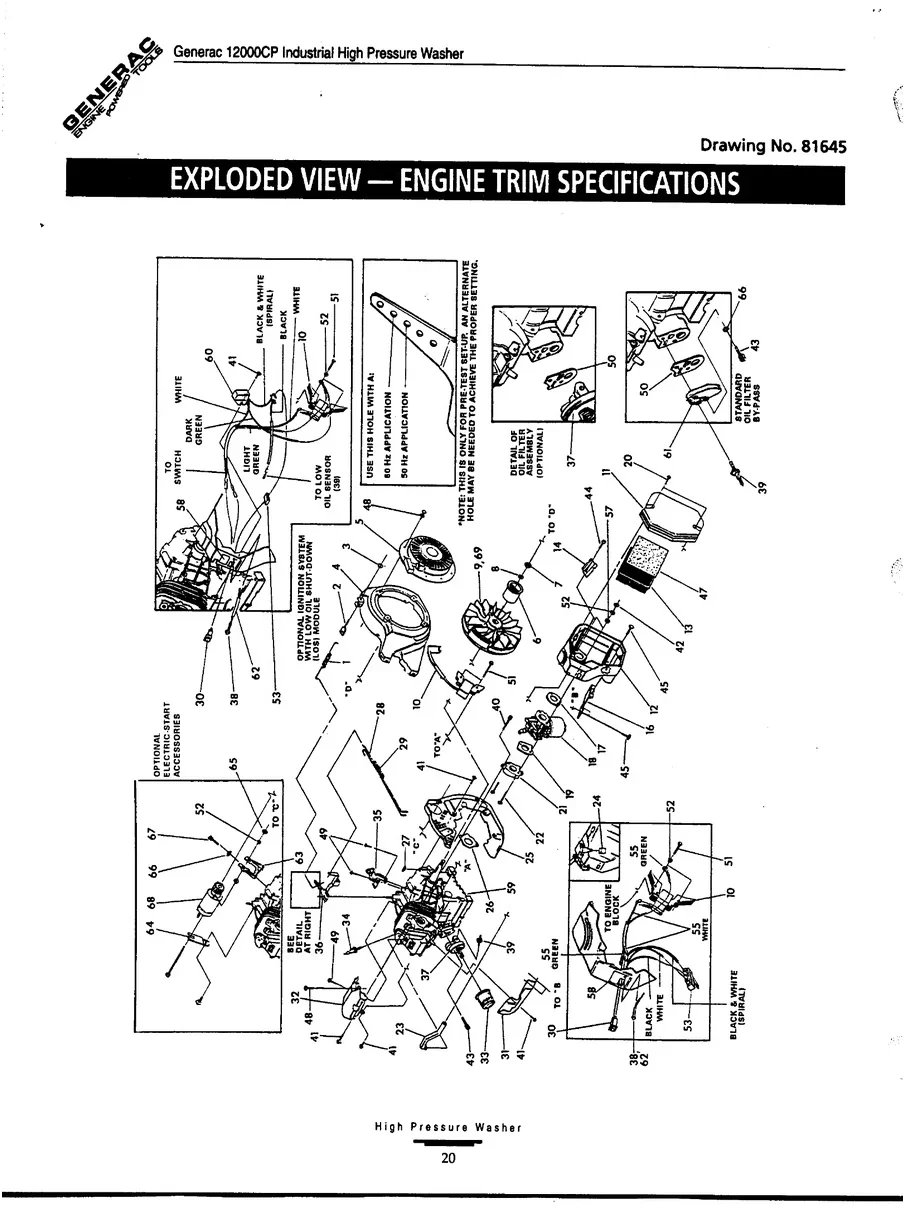 GENERAC, 0606-0, IPL.20