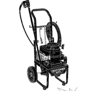 GENERAC Pressure Washer 0799-1 - Model Identification Image