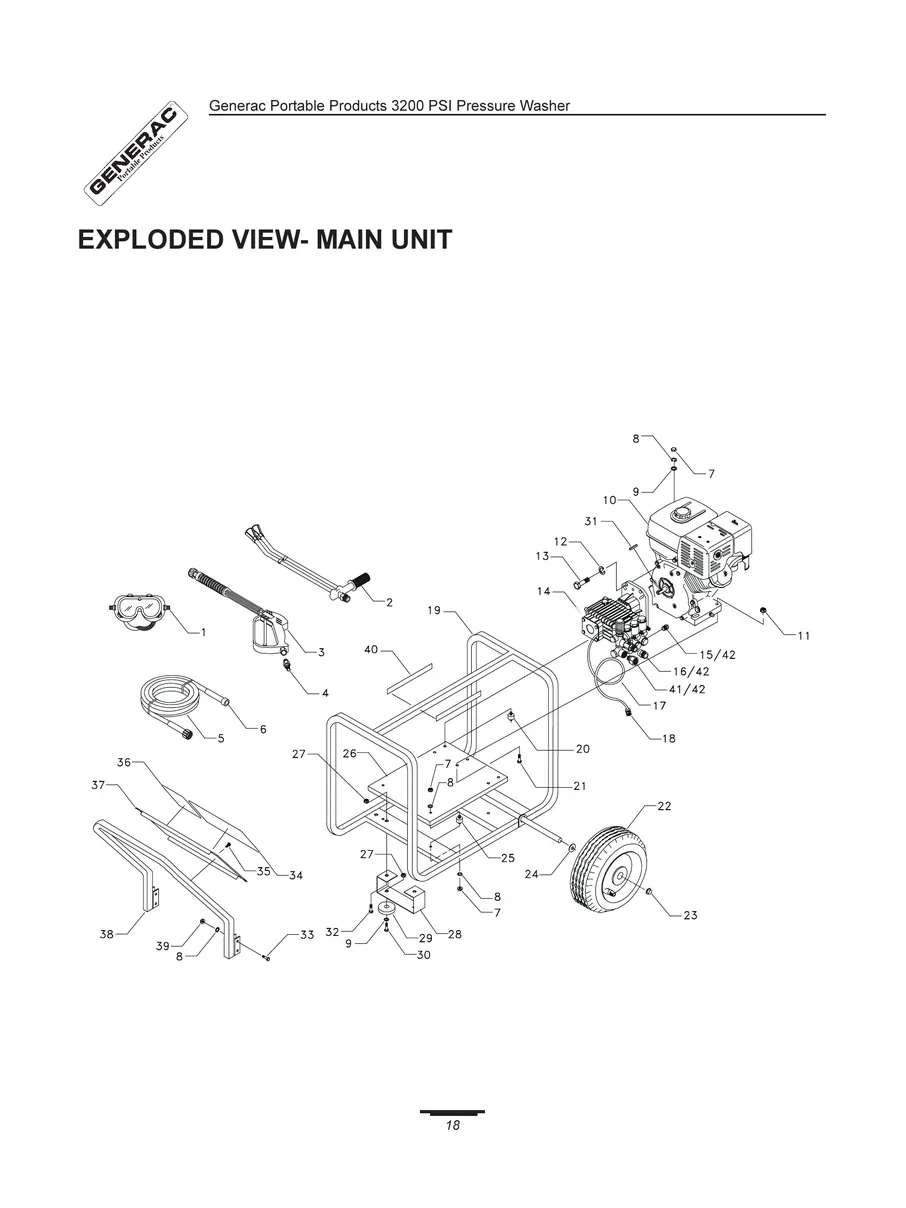 GENERAC, 1014-0, IPL.18