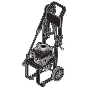 GENERAC Pressure Washer 1018-0 - Model Identification Image