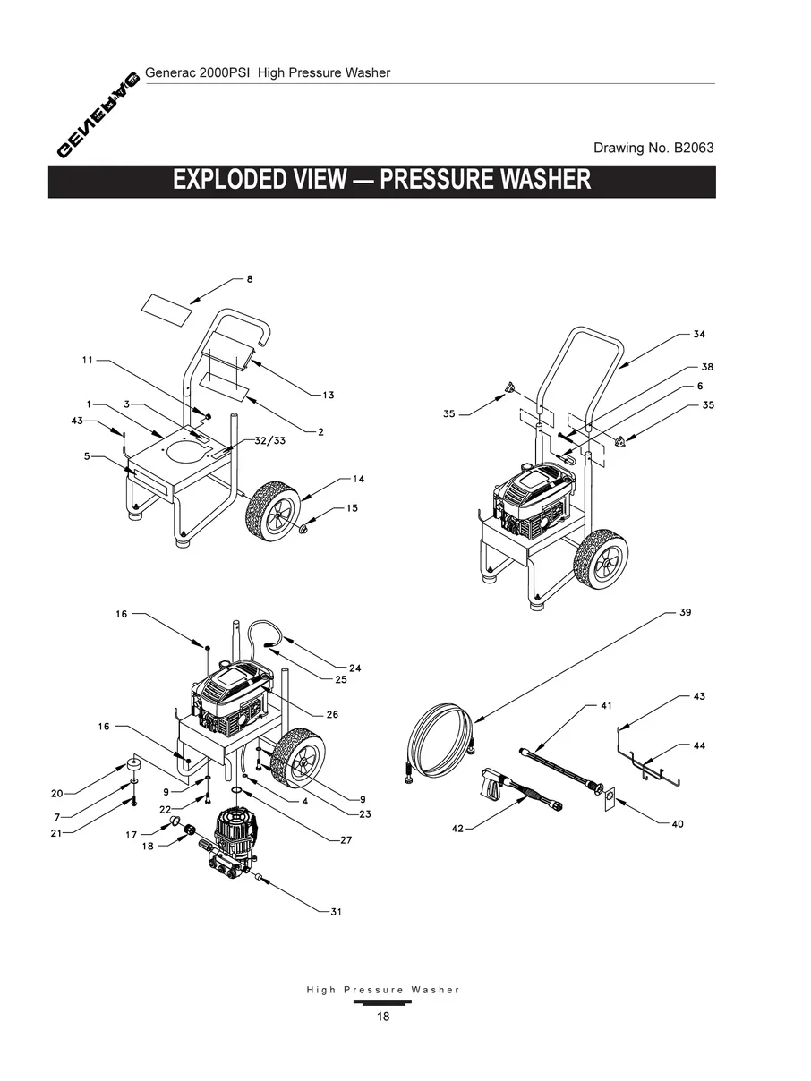 GENERAC, 1040-0, IPL.18