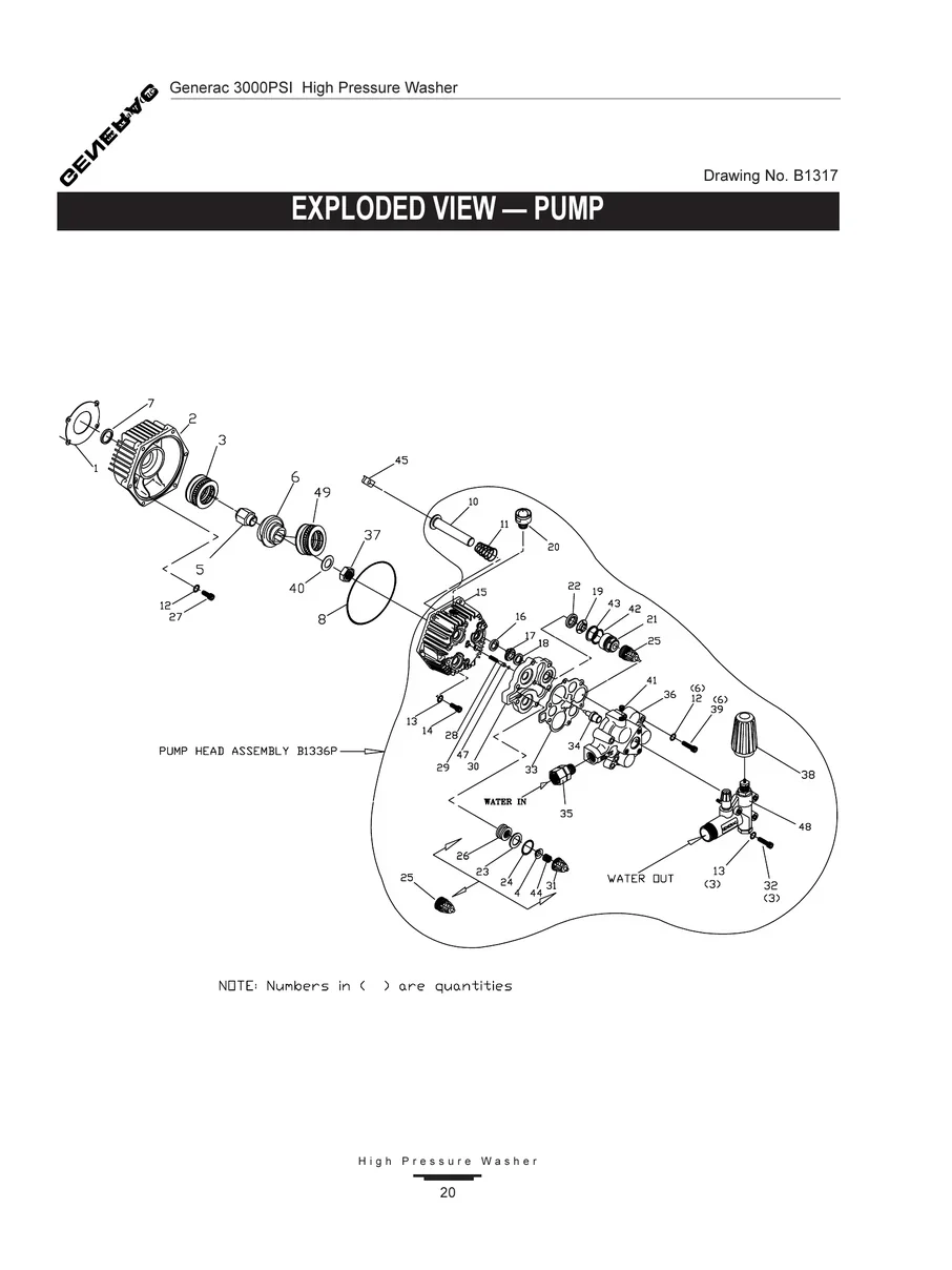 GENERAC, 1044-0, IPL.20