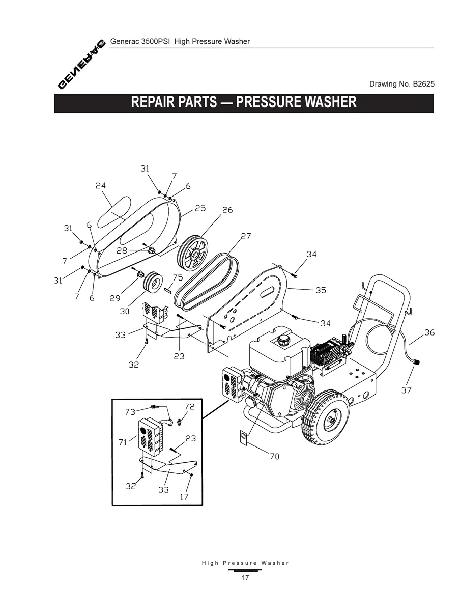 GENERAC, 1046-0, IPL.17