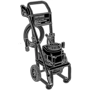 GENERAC Pressure Washer 1067-0 - Model Identification Image
