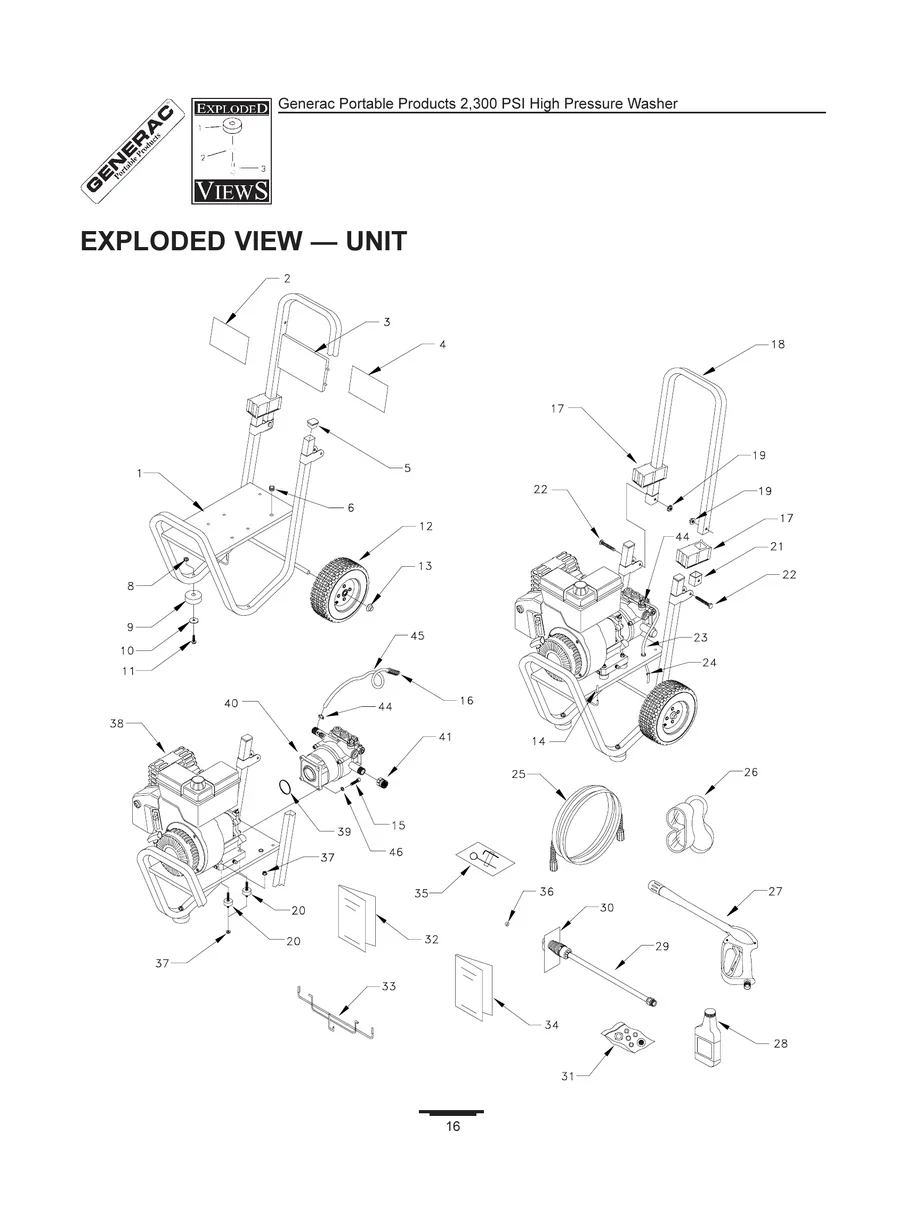 GENERAC, 1200-0, IPL.16