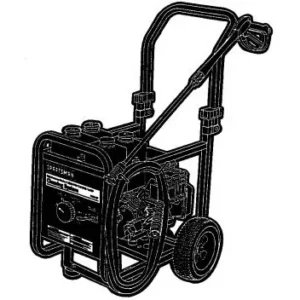 GENERAC Pressure Washer 1210-0 - Model Identification Image
