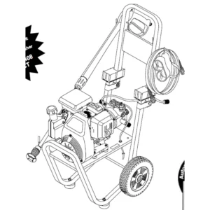 GENERAC 1296-0 Pressure Washer - Equipment Model Image