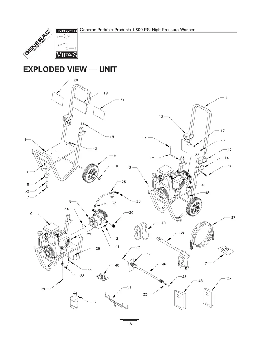 GENERAC, 1296-0, IPL.16