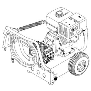GENERAC Pressure Washer Model 1418-2 Image