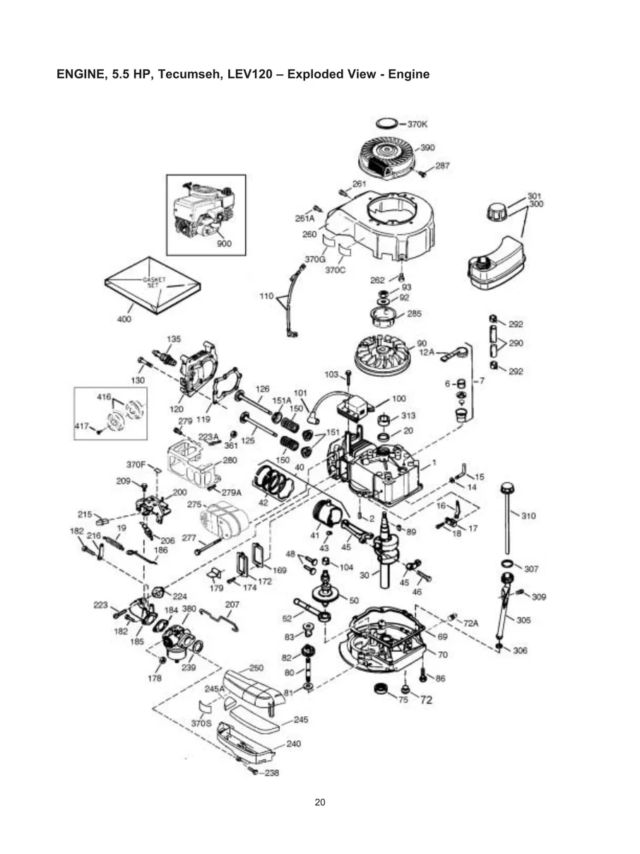 GENERAC, 1429-0, IPL.20