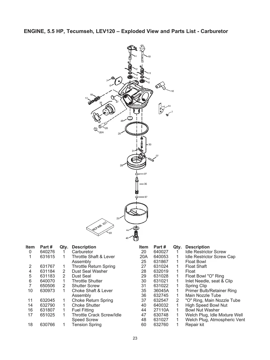 GENERAC, 1429-0, IPL.23