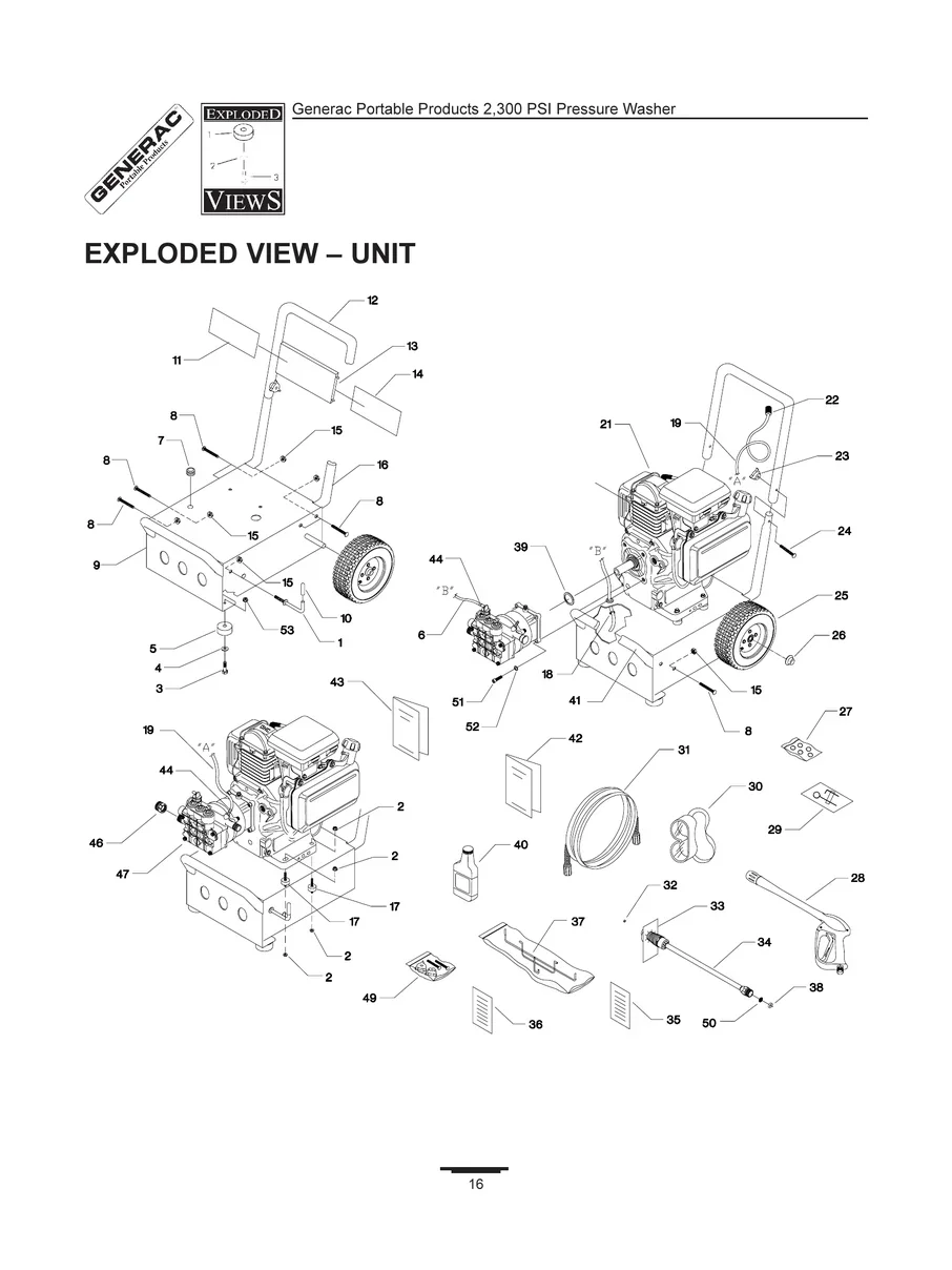 GENERAC, 1460-0, IPL.16