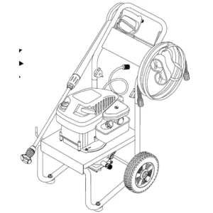 GENERAC Pressure Washer Model 1467-0 Image
