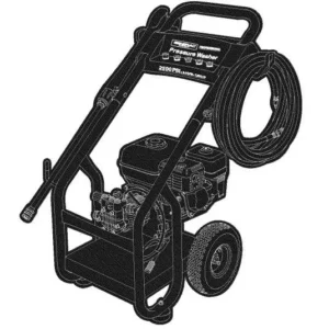 GENERAC Pressure Washer 1538-1 - Model Identification Image
