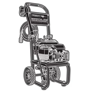 GENERAC Pressure Washer Model 1770-0 Image