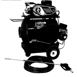 GRACO Pressure Washer 800-052 - Model Identification Image