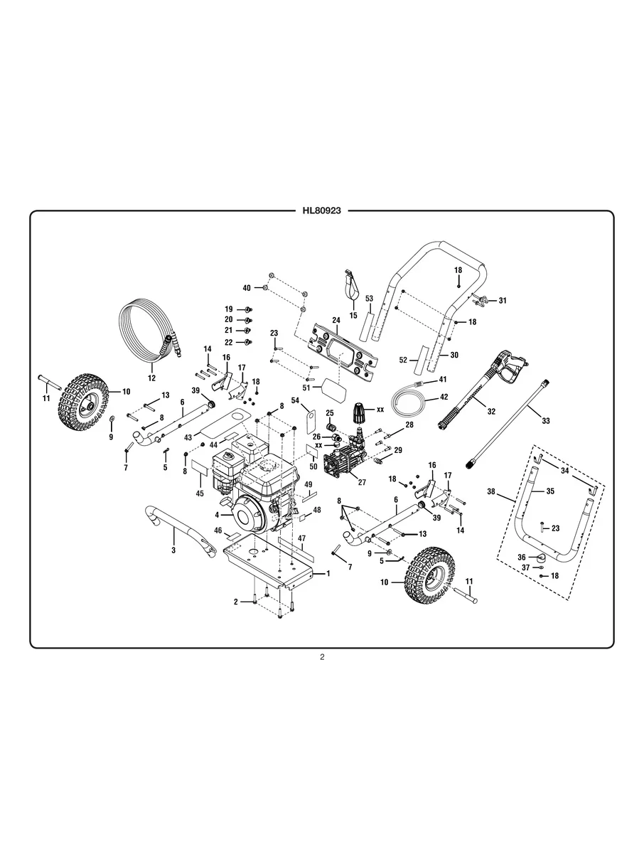 HOMELITE, HL80923, IPL.2