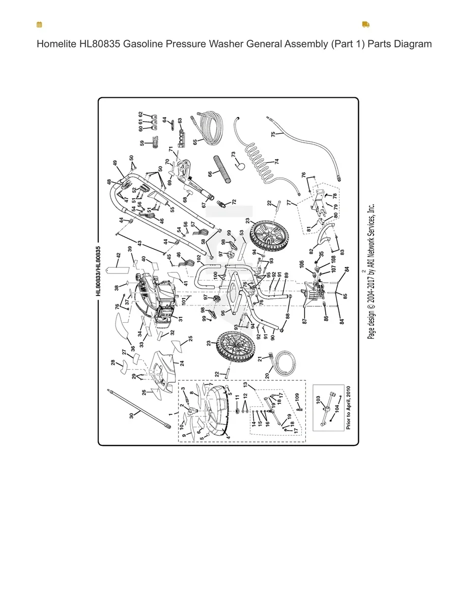 HOMELITE, HU80835, IPL.1