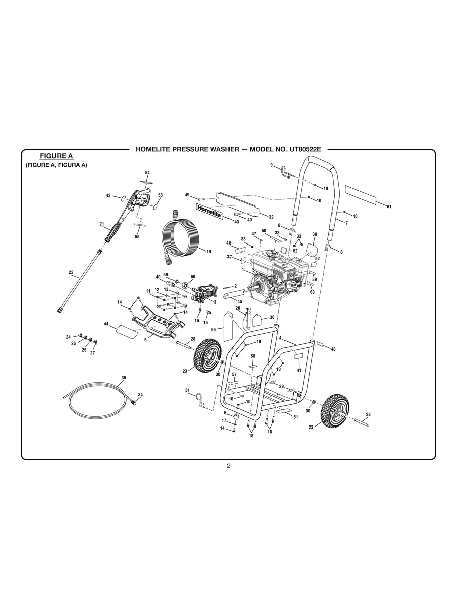 HOMELITE, UT80522E, IPL.2