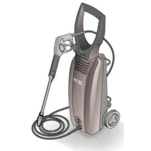 HUSKY Pressure Washer H120 - Model Identification Image
