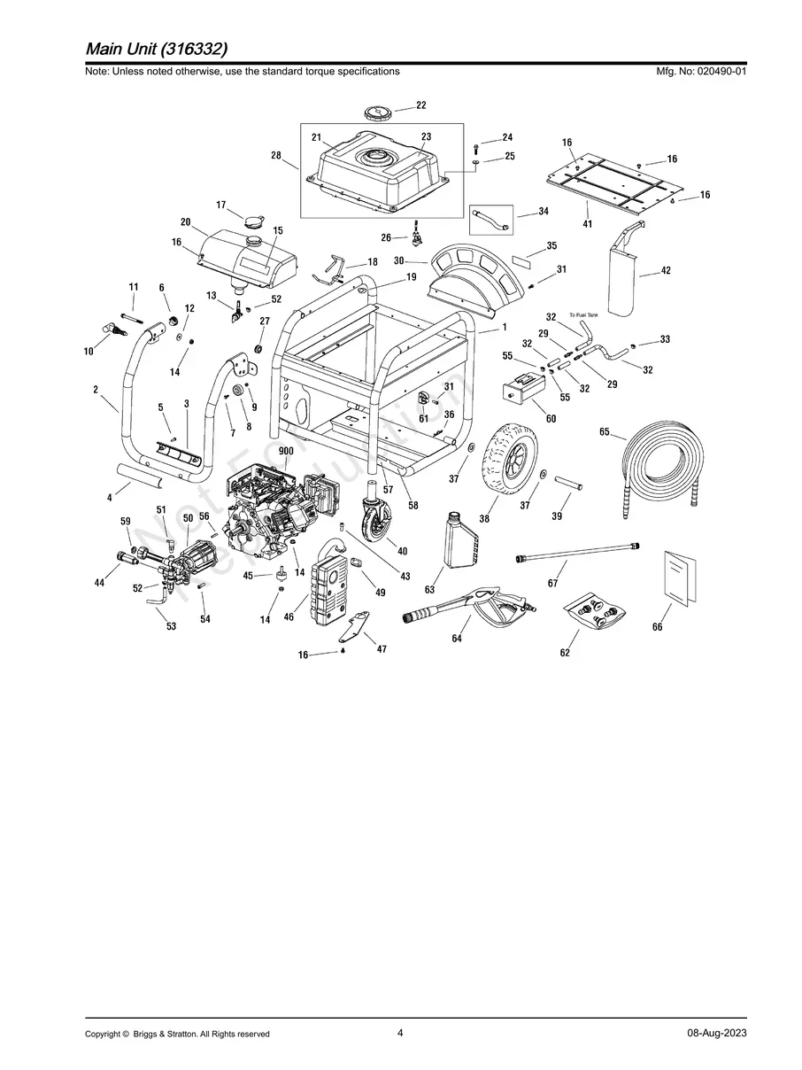 HUSQVARNA, 020490-01, IPL.4