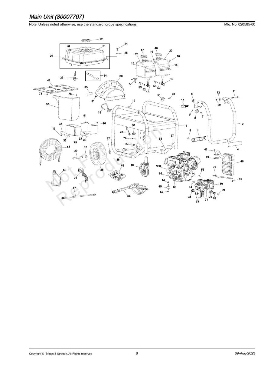 HUSQVARNA, 020585-00, IPL.8