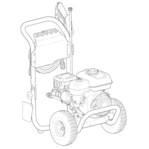 020695-01 by HUSQVARNA - Pressure Washer Equipment Image