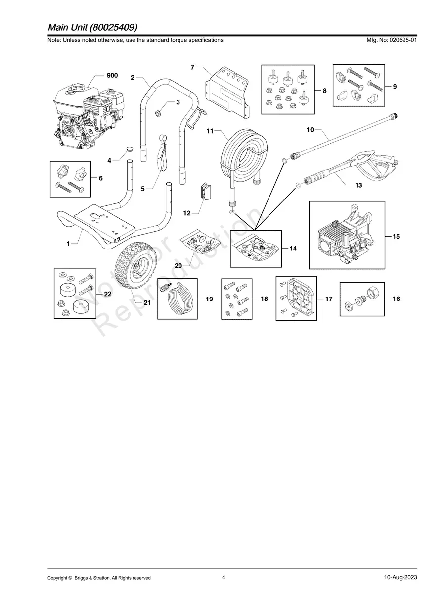 HUSQVARNA, 020695-01, IPL.4