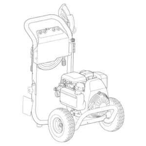 Pressure Washer Model 020713-00 From HUSQVARNA - Equipment Image