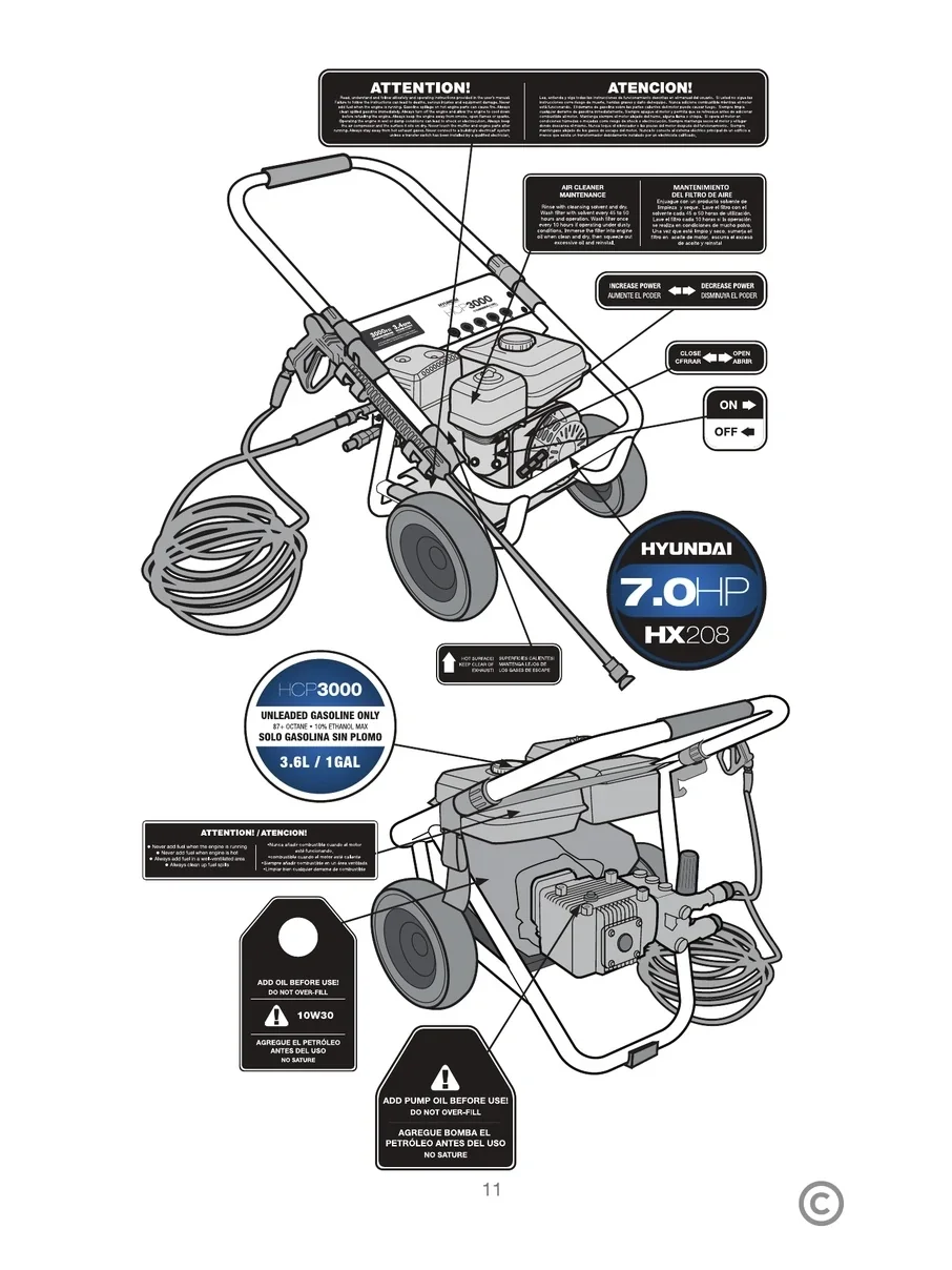 HYUNDAI, HCP3000, IPL.11