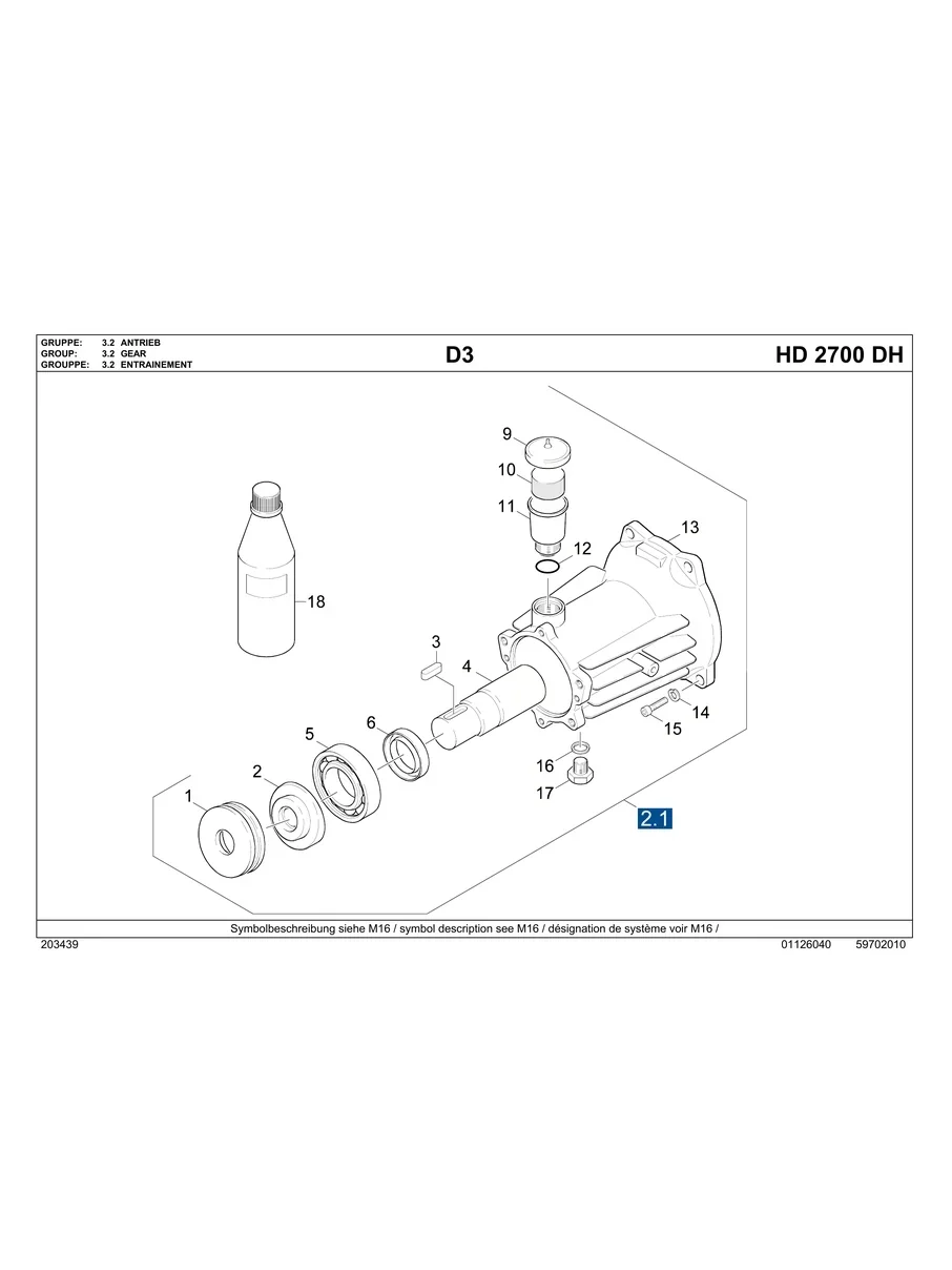 KARCHER, HD2700DH, IPL.15