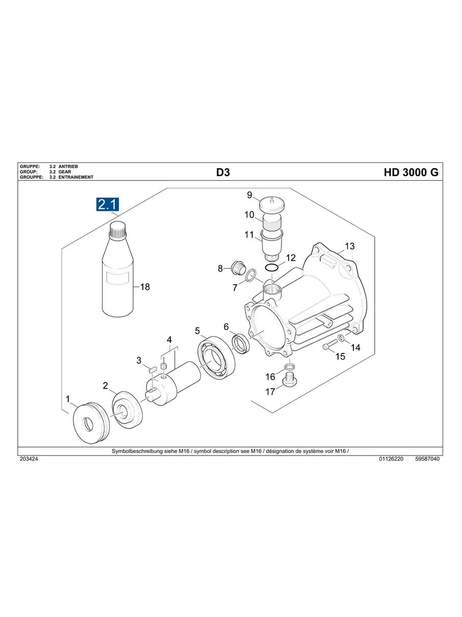 KARCHER, HD3000G, IPL.15