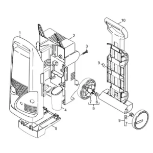 KARCHER Pressure Washer Model K1400 Image