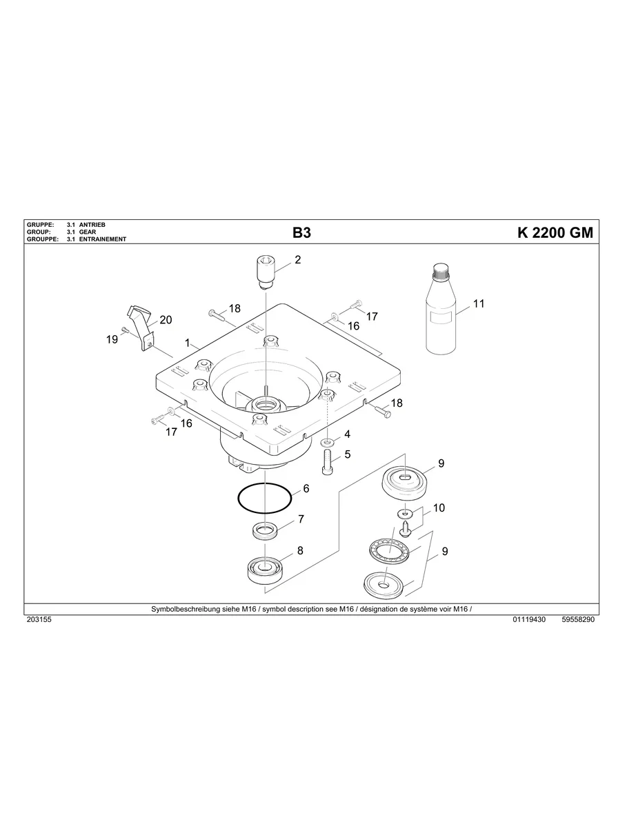 KARCHER, K2200GM, IPL.17