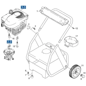 KARCHER Pressure Washer Model K2200MTD Image