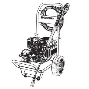 KARCHER Pressure Washer K5800GH - Model Identification Image