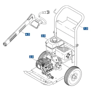 KARCHER Pressure Washer K65000GHX - Model Identification Image
