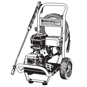KARCHER Pressure Washer K7000G - Model Identification Image
