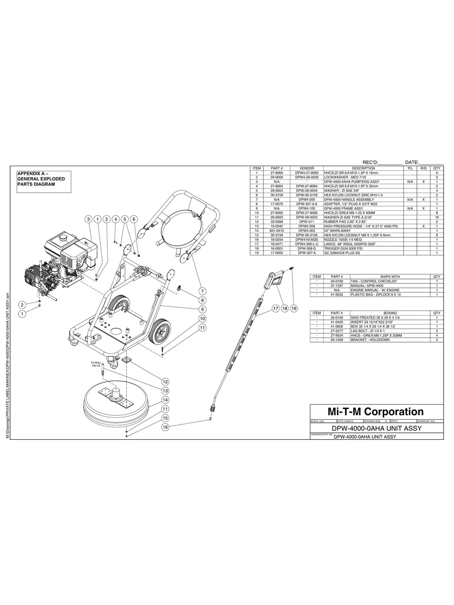 MAKINEX, DPW-4000-0AHA, IPL.47