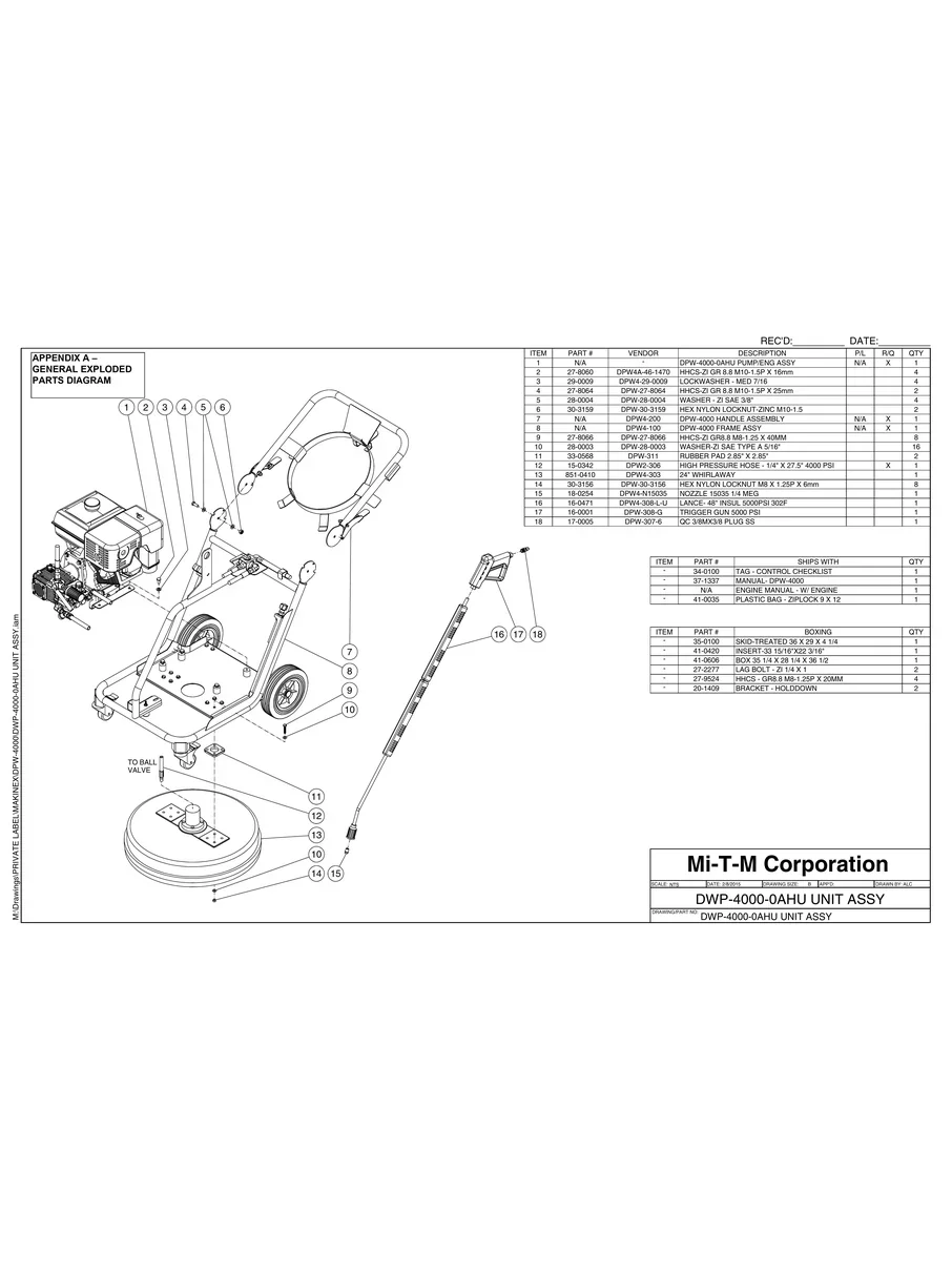 MAKINEX, DPW-4000-0AHU, IPL.46