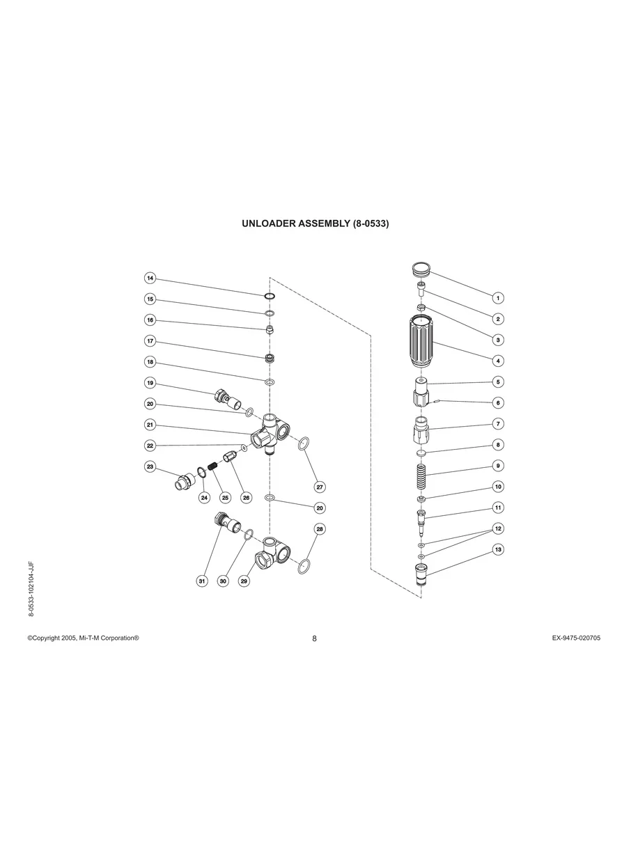 MI-T-M, CA-3004-0MHB, 10172422-99999999, IPL.8